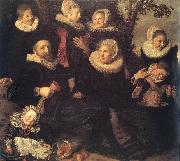 HALS, Frans Family Portrait in a Landscape USA oil painting reproduction